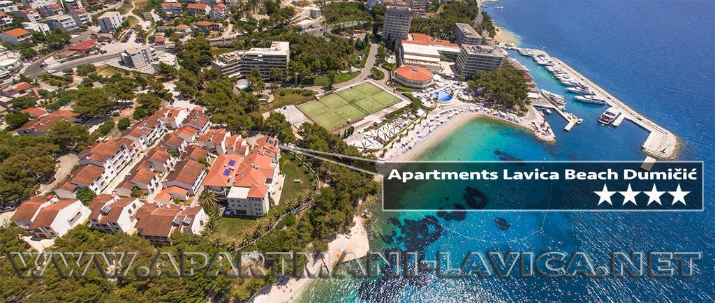 Apartments Lavica Beach Dumicic Podstrana Luaran gambar
