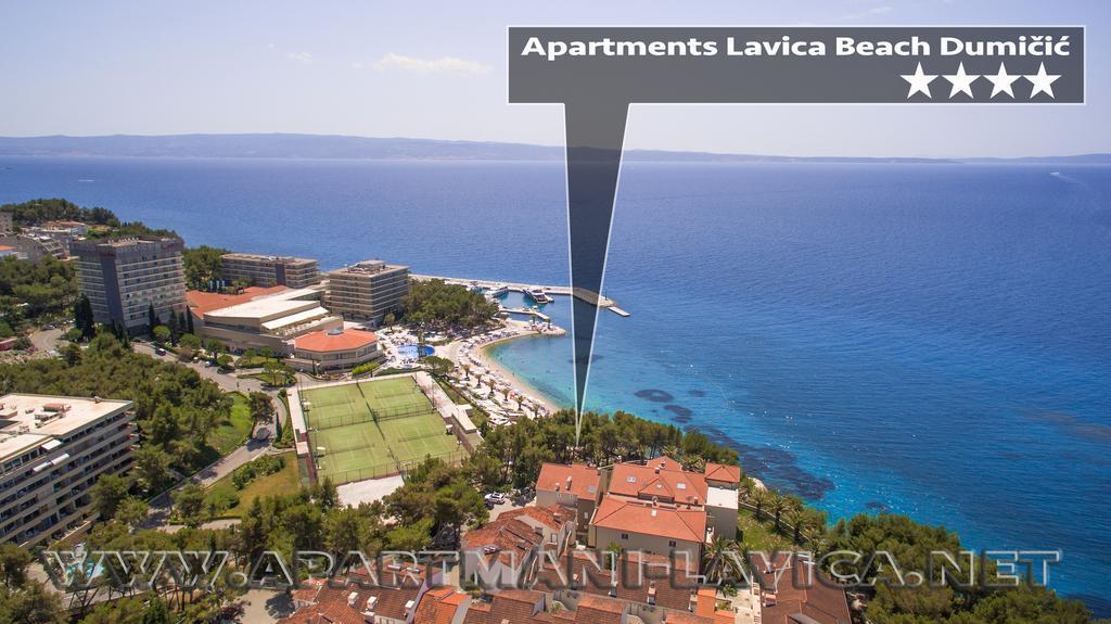 Apartments Lavica Beach Dumicic Podstrana Luaran gambar